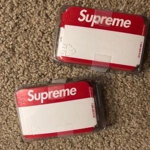 Supreme 2020 Name Badge Stickers (100 per pack)